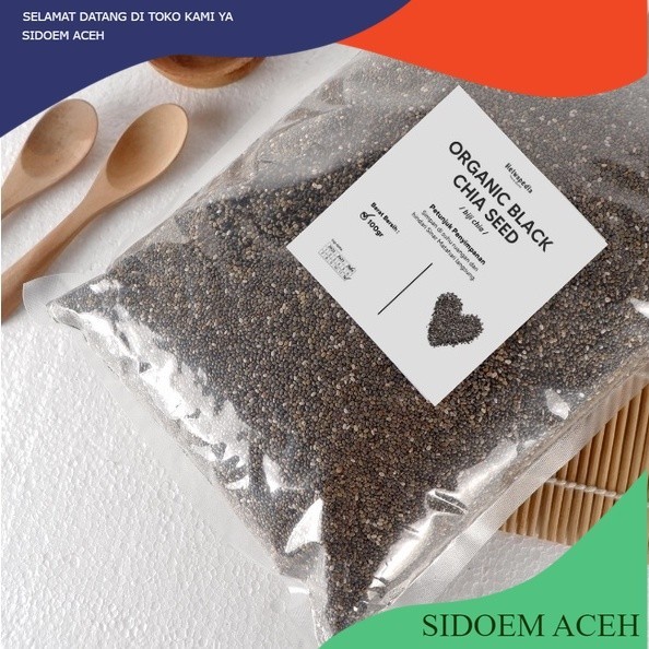 

ACEH.SDM111693 Black Chia seed Organik 100gr