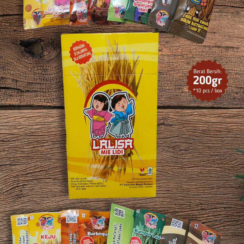 

Cemilan Mie Lidi Lalisa