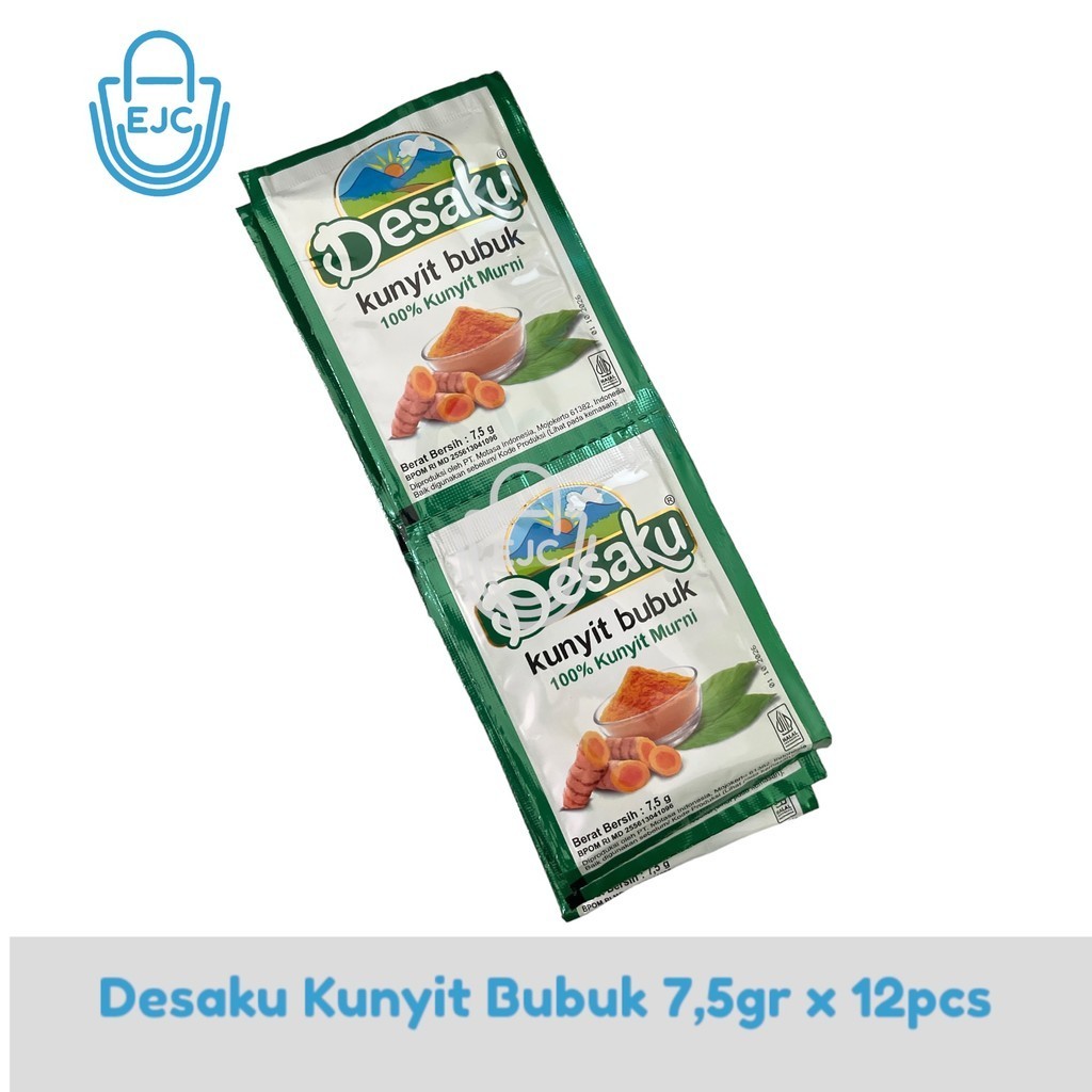 

Desaku Bubuk Ketumbar Kunyit Bubuk 100% Ketumbar Murni 100% Kunyit Murni Renceng isi 12pcs