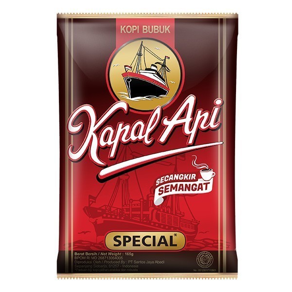 

Kopi Kapal Api Coffee Special Bubuk 165 G Diskon
