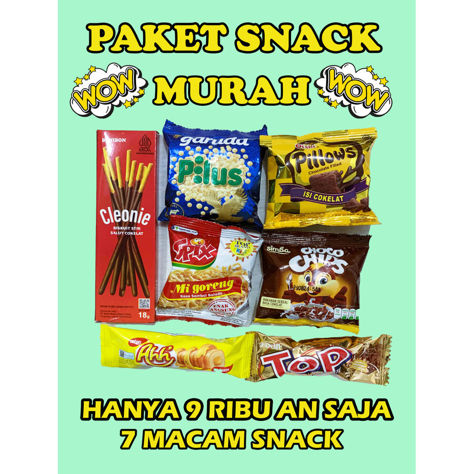 

PAKET SNACK MURAH Super Enak