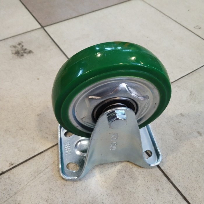 Roda Pu Osaka 5 Inch Fixed