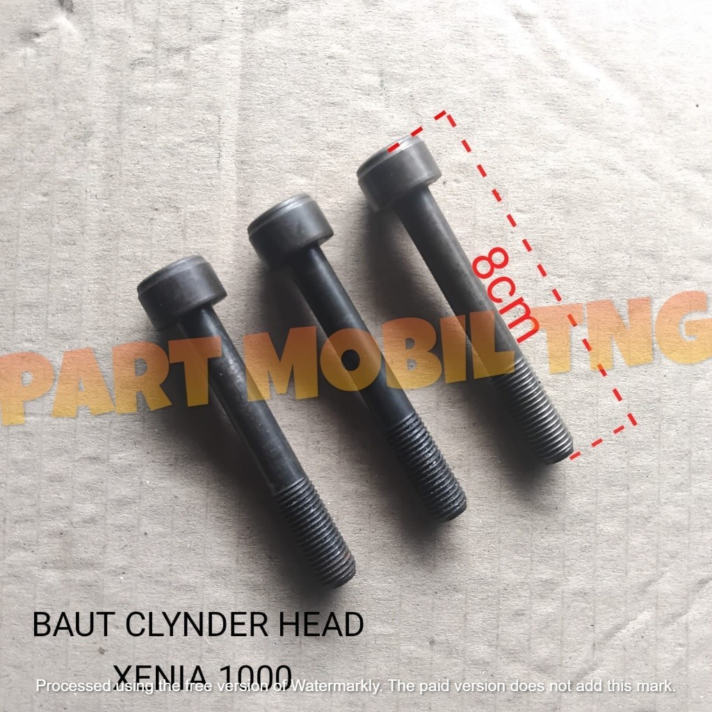 Baut Bold Bolt Cylinder Head Deksel Xenia 1000cc