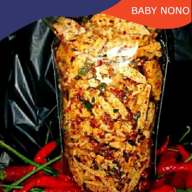 

ACEH-SNACK.BABY Basreng Pedas Daun Jeruk 500GR