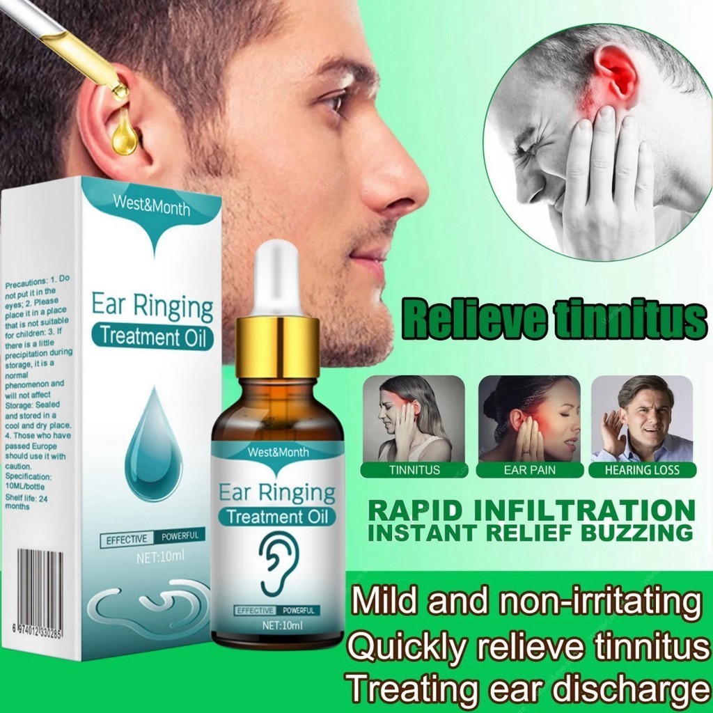 West&Month Obat Tetes Telinga Obat Telinga Berair , Bernanah Dan Bau , Telinga Keluar Cairan , Radan