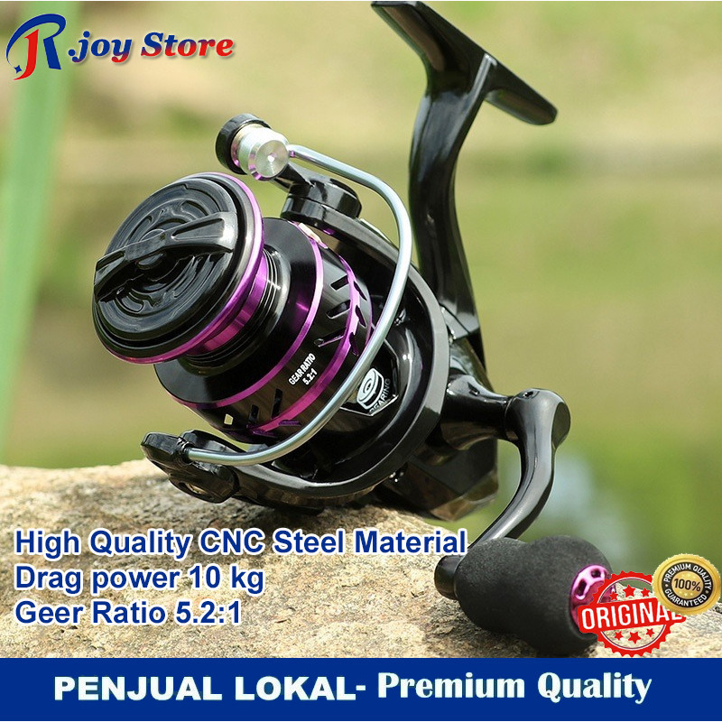 R.joy-Reel Power Handle HP 1000 - 7000 Reel Pancing Metal Besi Power Handle Berkualitas