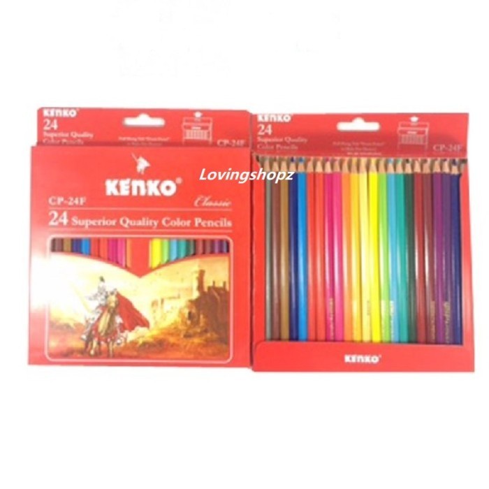 

✨LARIS✨ -Pensil Warna Kenko 24