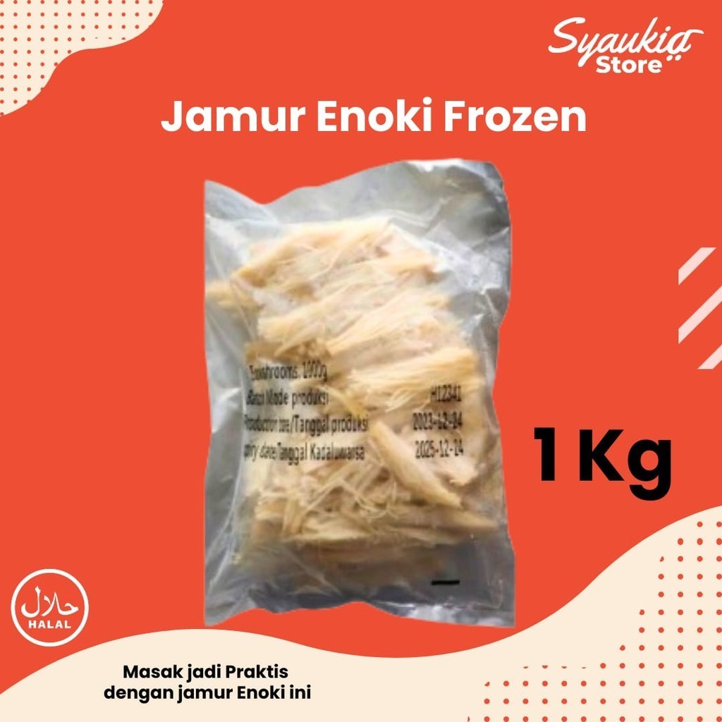 

Jamur Enoki 1 Kg Halal Murah Harga 1 Dus Grosir Medan Syaukia Store