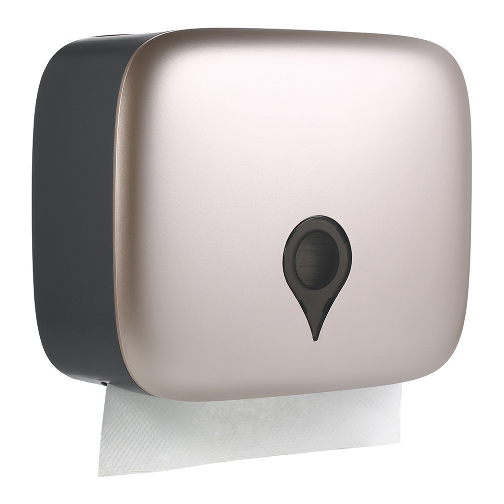 Paper C-fold Hand Towel Dispenser Wall Mounted Waterproof Toilet Paper Tissue Dispenser Holder for H