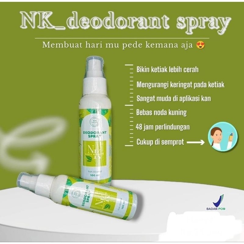 [FaFi] Nk deodorant spray Ready Makassar COD