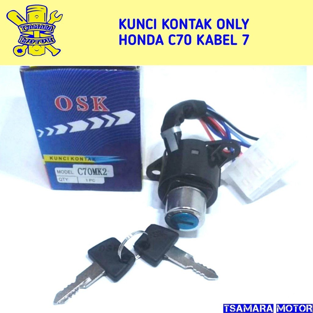 KUNCI KONTAK ONLY HONDA C 70 KABEL 7