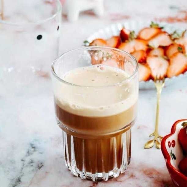 Gelas Kaca Unik Aesthetic Kopi Teh Jus Minuman Gelas Kaca Borosilicate 320ml
