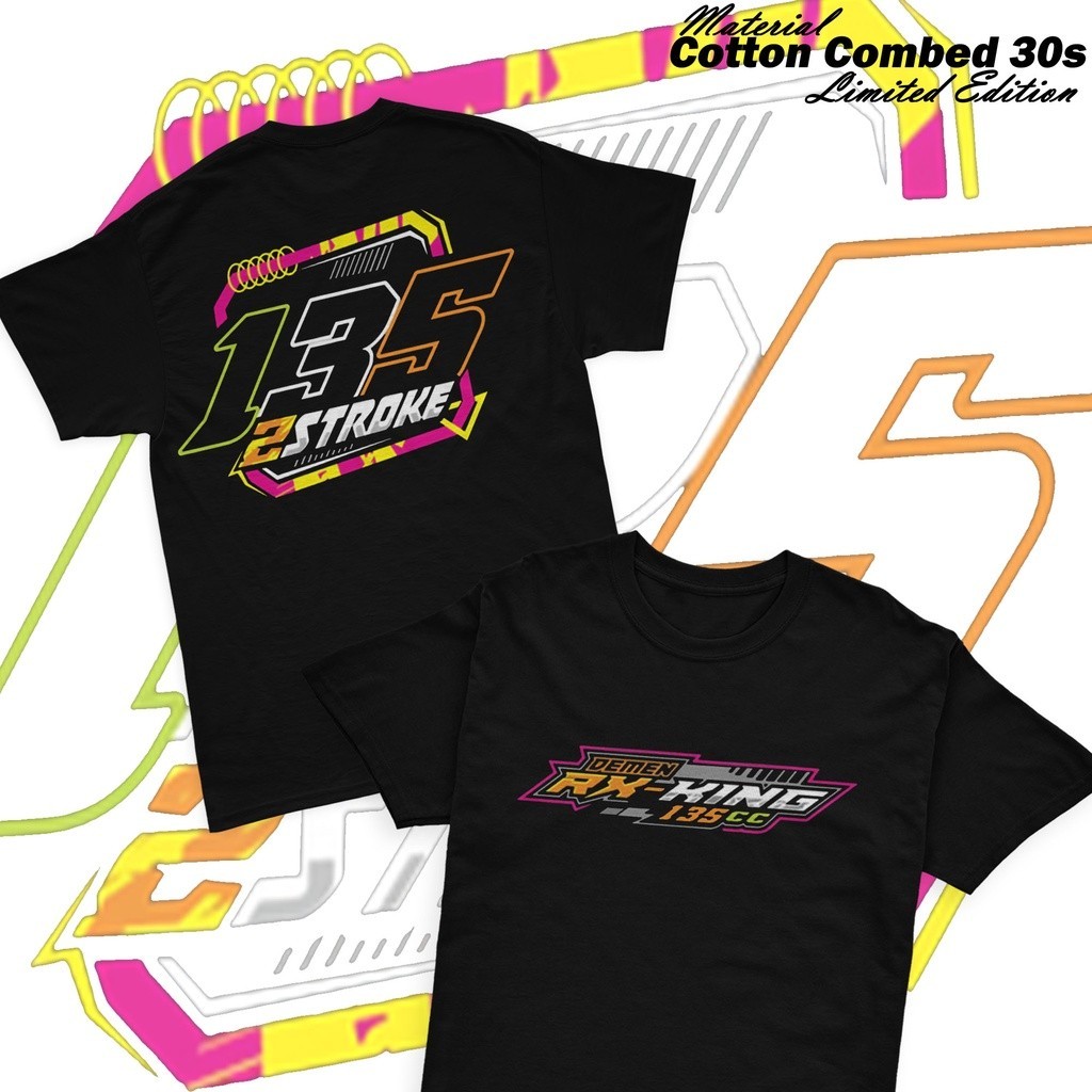 KAOS RX KING 2 STROKE [DEMEN RX KING] ATASAN PRIA - kaos racing / kaos pria / kaos rx-king / COD