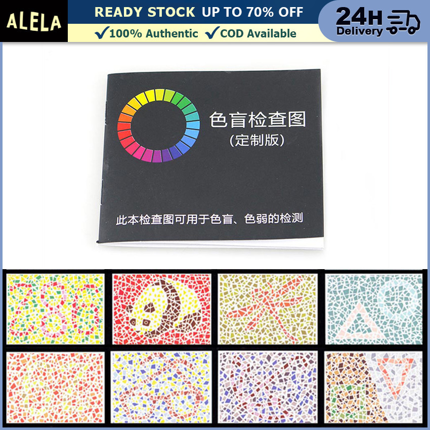 Buku Cek Tes Buta Warna Anak Dewasa Blindness Color Test