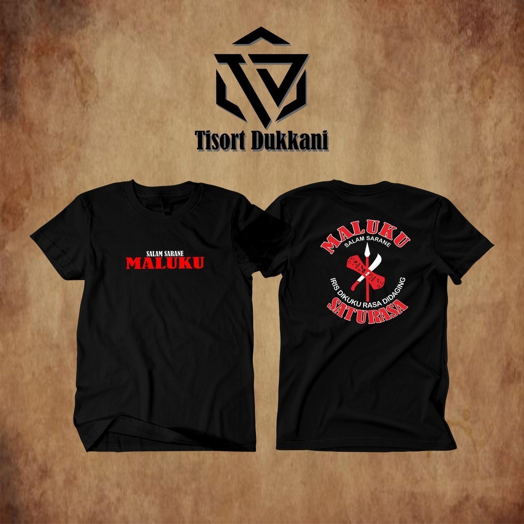 BAJU KAOS DEWASA DAN ANAK SALAM SARANE MALUKU