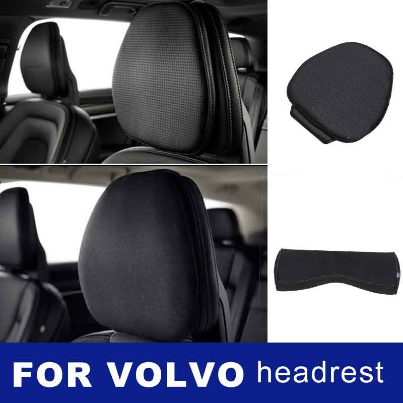 

for volvo xc90 s90 v90 xc60 xc40 s60 v60 C40 EX90 Car seat headrest neck pillow memory cotton cushion car accessory