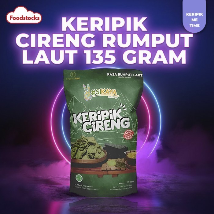 

TERMURAH Keripik Cireng Sikaya 135 Gram (Ukuran Besar) - SEAWEED