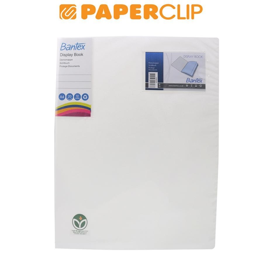 

CLEAR HOLDER BANTEX 3143 A4/20 07 WHITE