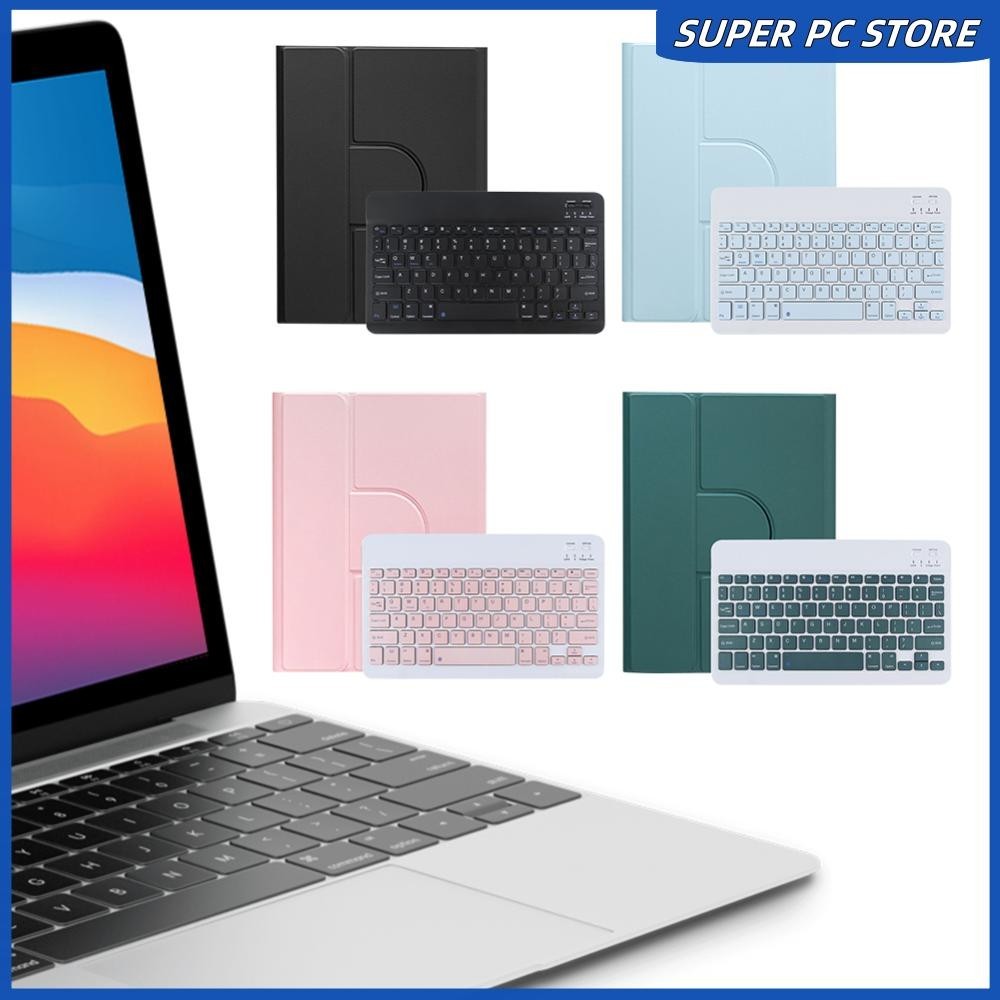 

Keyboard and Case Wireless Removable Keyboard 7 Colors Backlit Protective Folio Stand Cover Magnetic for iPad 10th Gen 10.9 Inch