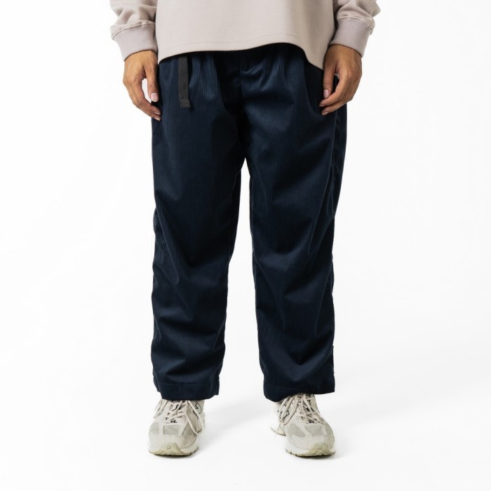 Celana Panjang Bodypack Kukama Corduroy Wide relax Pants - Brown, M