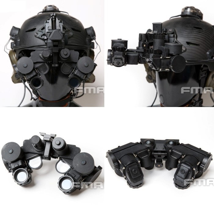 FMA AN PVS-21 Night Vision Goggle PVS 21 NVD Dummy NVG PVS21 Helmet SOF Accessories Helm Aksesoris C