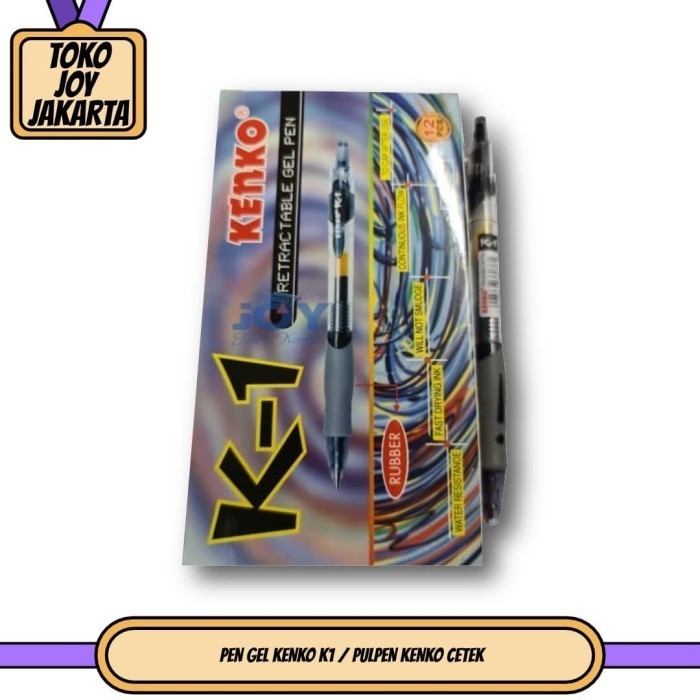 

Terbaru[ATK] PEN GEL KENKO K1 / PULPEN KENKO CETEK [LUSIN]
