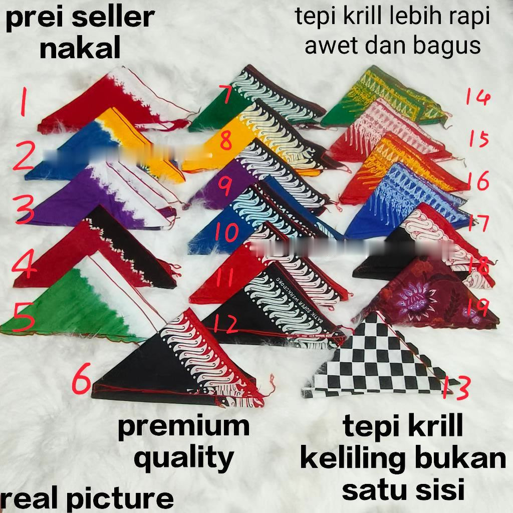 UDENG SEGITIGA KUALITAS PREMIUM WERKUDORO ASLI / udeng banyuwawi / udeng jawa / iket bali / barongan