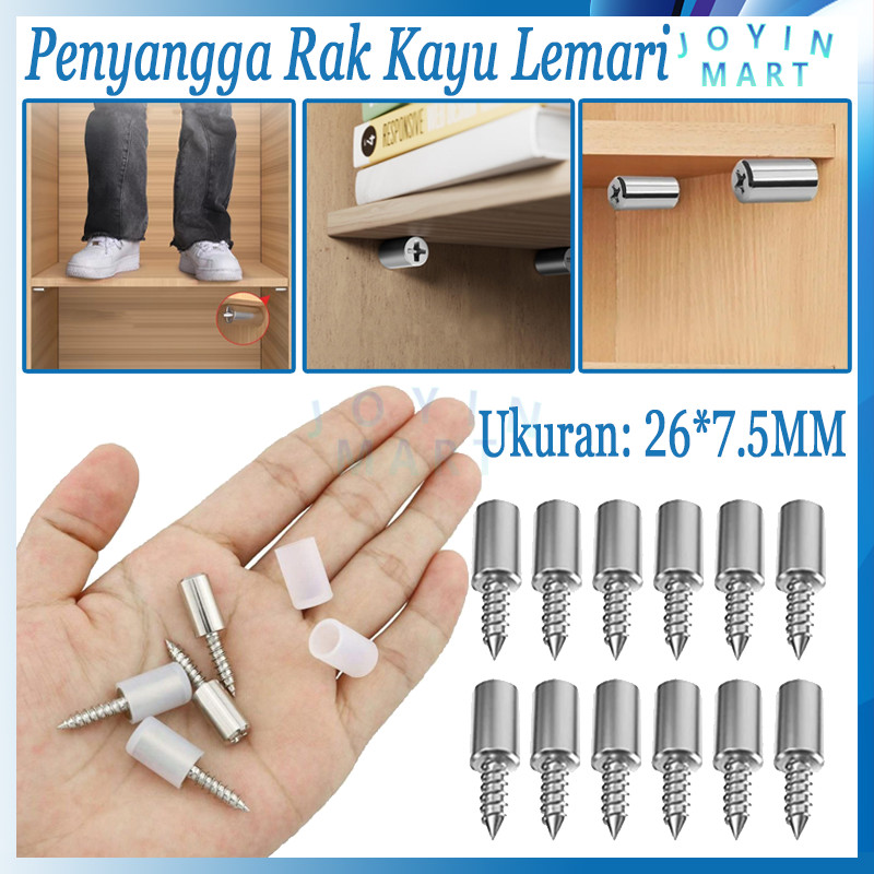 Ambalan Pen Kecil/Penyangga Rak Kayu Lemari/Siku Penyangga Rak Lemari