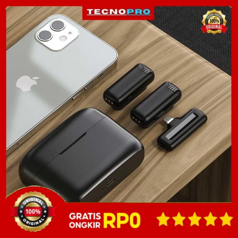 [ORI] SENXIN Wireless Lavalier Lapel Microphone Podcast Live Lightning - J13