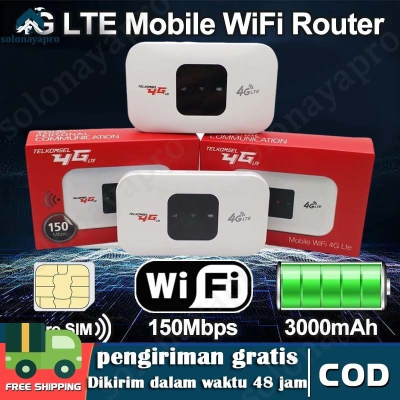 Mifi Modem Wifi 4G LTE 300Mbps Unlock All Operator Modem Wifi Mifi 4G LTE Unlock ALL Operator