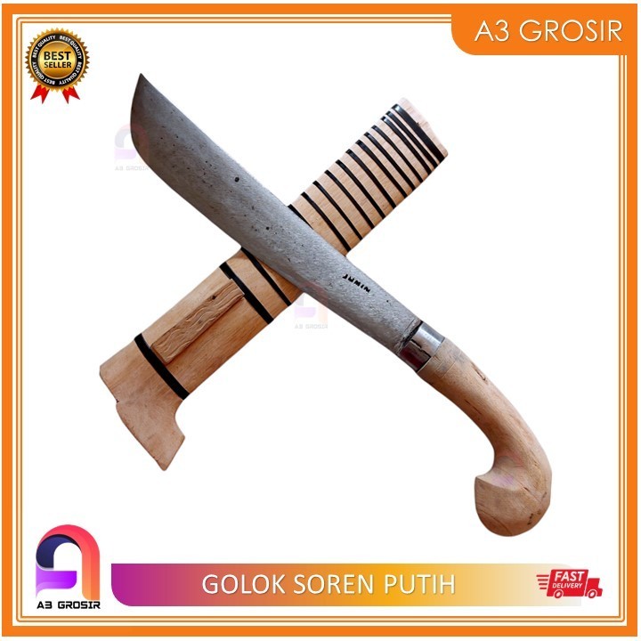 Golok Jumin soren Ciomas Banten putih besar