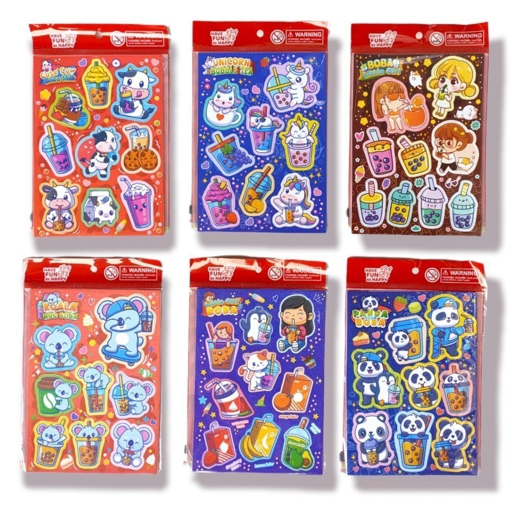 

Mainan anak STIKER DG FOAM / stiker busa fancy karakter / Mainan Stiker Anak Busa [LOMOTOYZ]