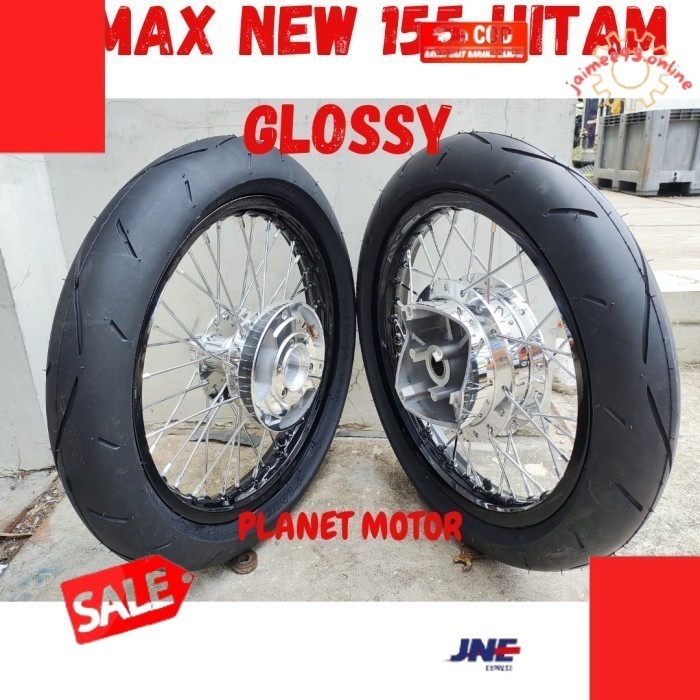 Bigsale✨ -Velg Jari Jari Yamaha Aerox 155 Nmax New PCX 160 150 Ring 14 Plus Ban - SILVER, VARIO 125/