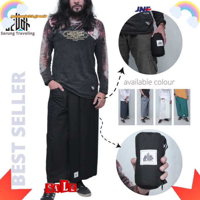 PROMO-sarung instan dewasa model rok|sarung instan anak model rok|sarung - Hijau, anak