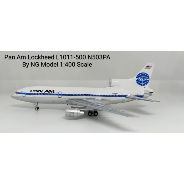 DIECAST PESAWAT TERBANG Pan Am Lockheed L1011-500 N503PA By NG Model 1:400 Skala AIRCRAFT DIECAST