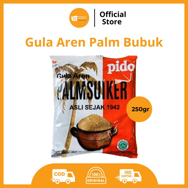 

Palm Sugar Gula Aren Bubuk untuk Cookies Pido Palm Suiker 250 gr