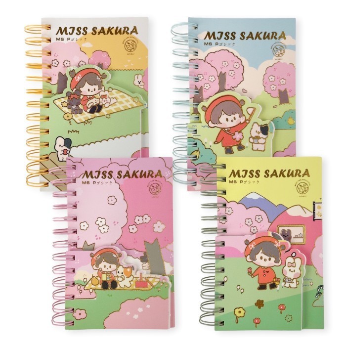 

Scoop Buku Tulis / Notebook Miss Sakura 69220200 - 01