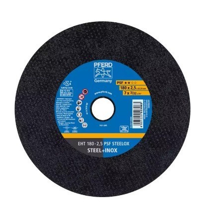 PFERD Batu Potong 7" x 2.5 x 22 mm Cutting Wheel EHT180-2.5PSF PFERD