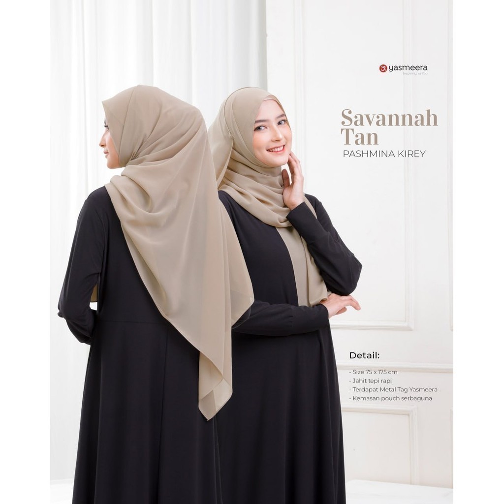 Yasmeera Pusat - Jilbab Hijab Pashmina Kirey yasmeera