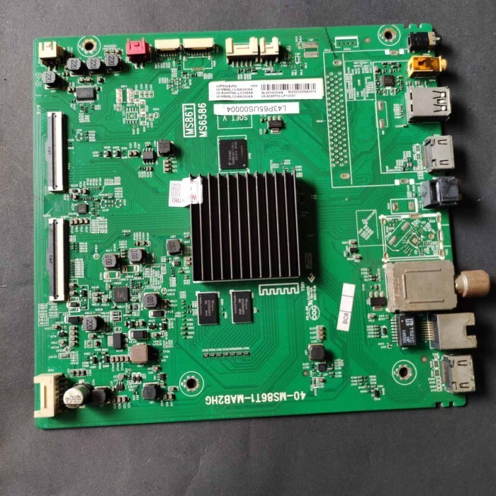 MB mainboard motherboard mesin TV LED smart TCL L43P65US - TCL L 43P65 US