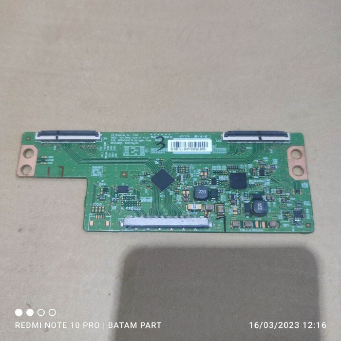 T con Tcon Ticon board logic TV LED Sharp LC 55LE860 X