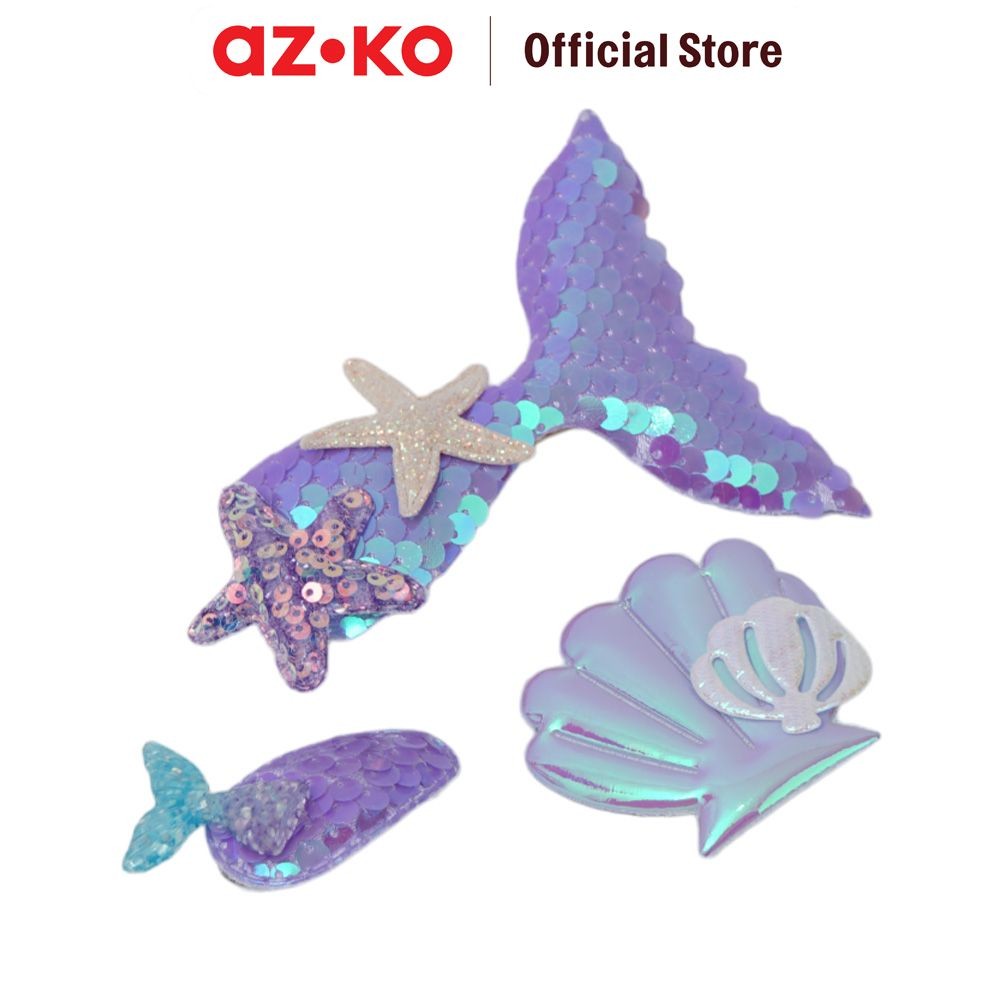 AZKO Ataru Set 3 Pcs Jepit Rambut Under The Sea hair clip aksesoris jepitan cewek penjepit hiasan ra