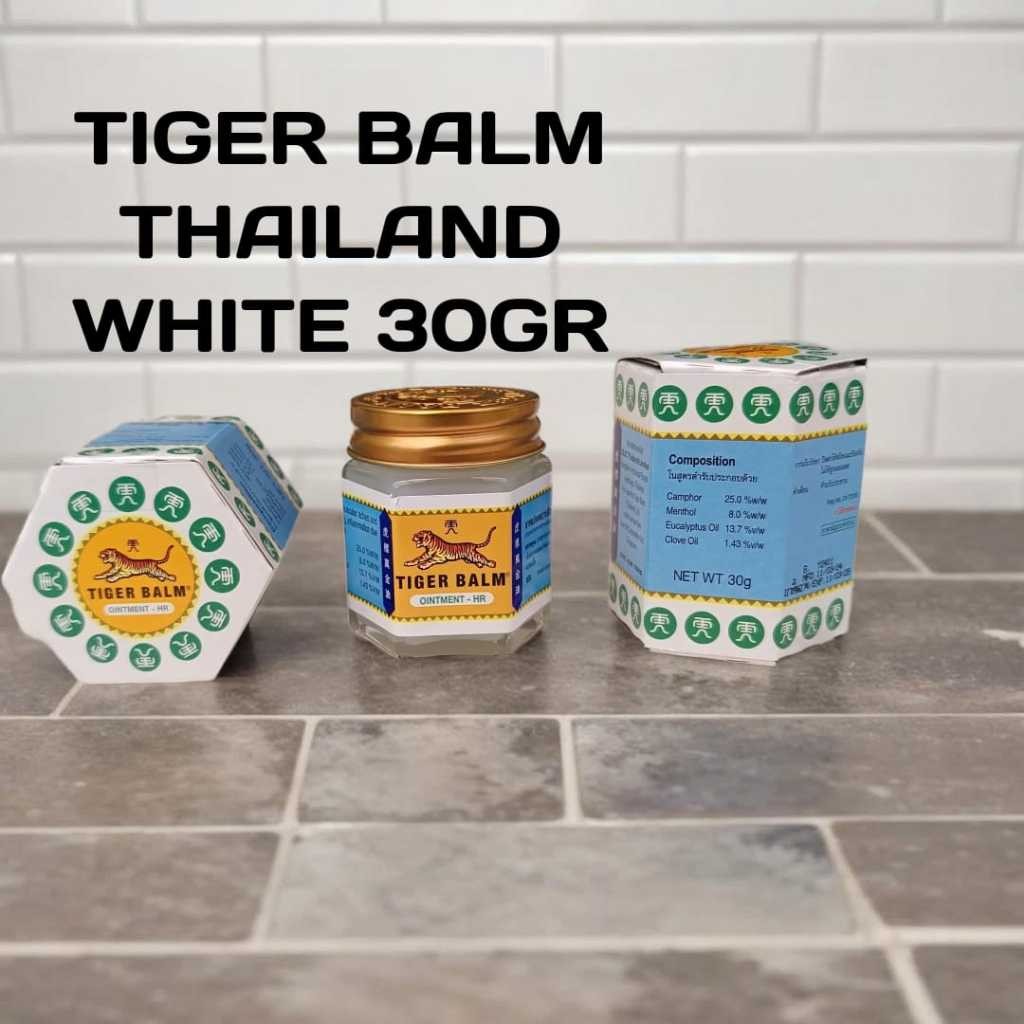 Balsem tiger white & red  oilment balsem pereda nyeri thailand