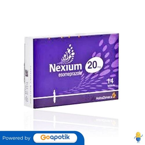 Nexium 20 Mg Box 28 Tablet
