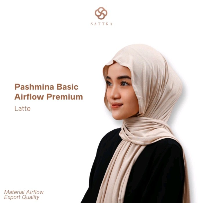 SATTKA Pashmina Airflow Premium Sattka - Navy