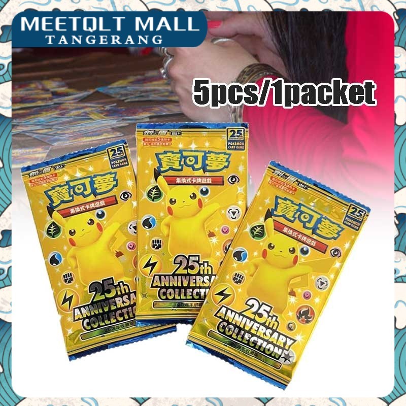Pokemon Card Kartu Pokemon 25th Anniversary Collection  Booster Pack