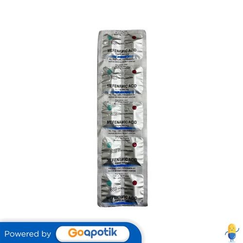 Asam Mefenamat Errita 500 Mg Strip 10 Kaplet