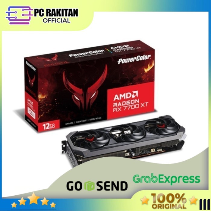 POWERCOLOR RX 7700 XT RED DEVIL OC 12GB GDDR6