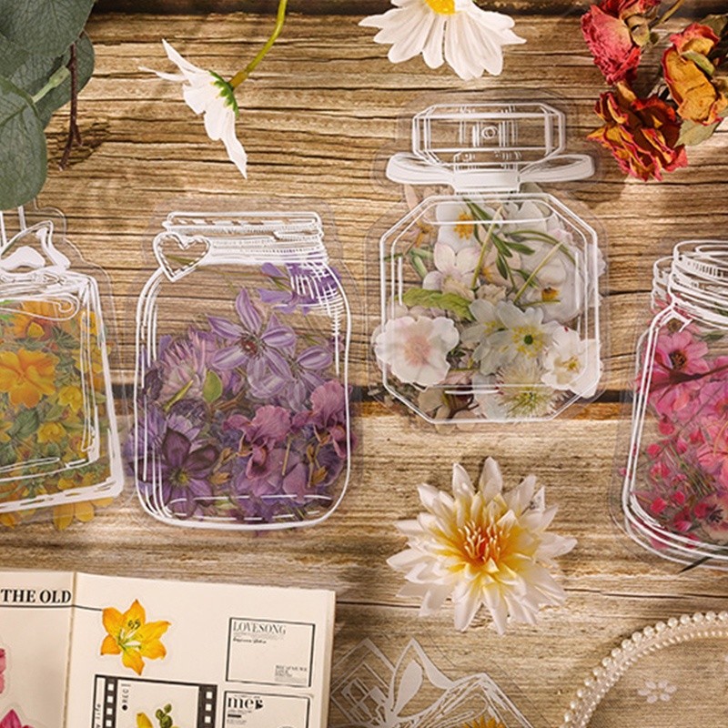 

62pcs label wadah Bunga Cantik