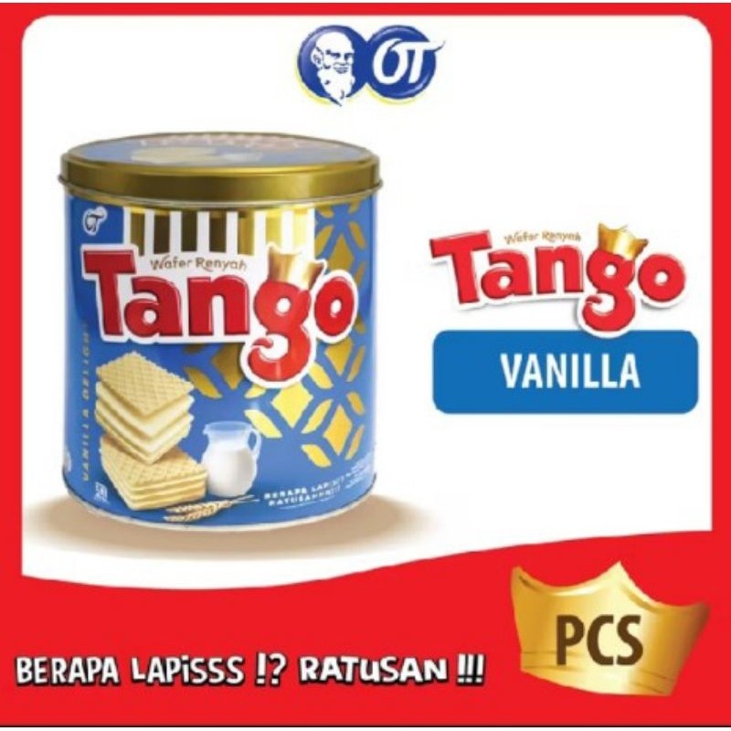 

Tango Wafer Vanilla Kaleng 240 gram